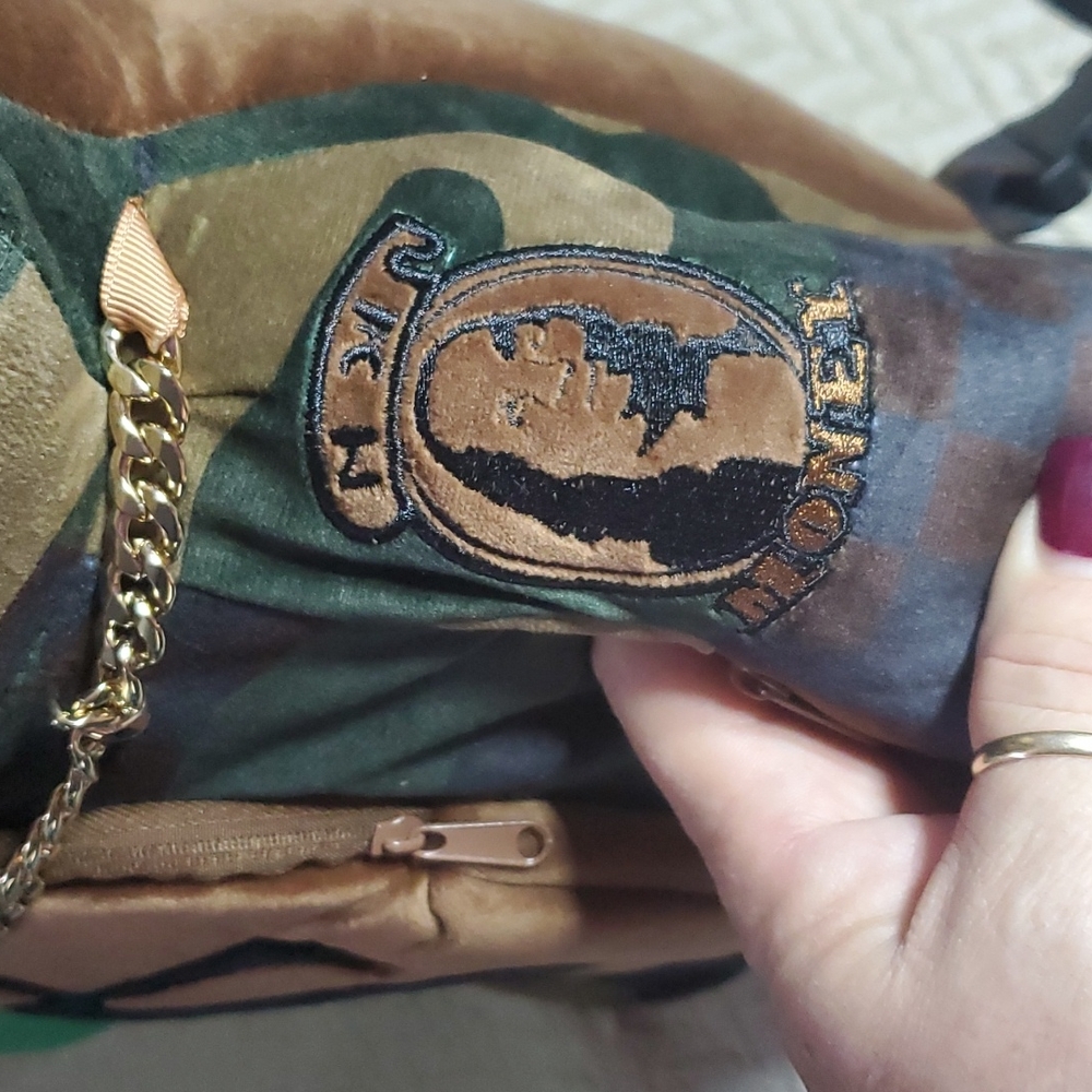 SPRAYGROUND. CAMOCHECK MONEYBEAR TEDDYBEAR BACKPACK - Picture 12 of 12